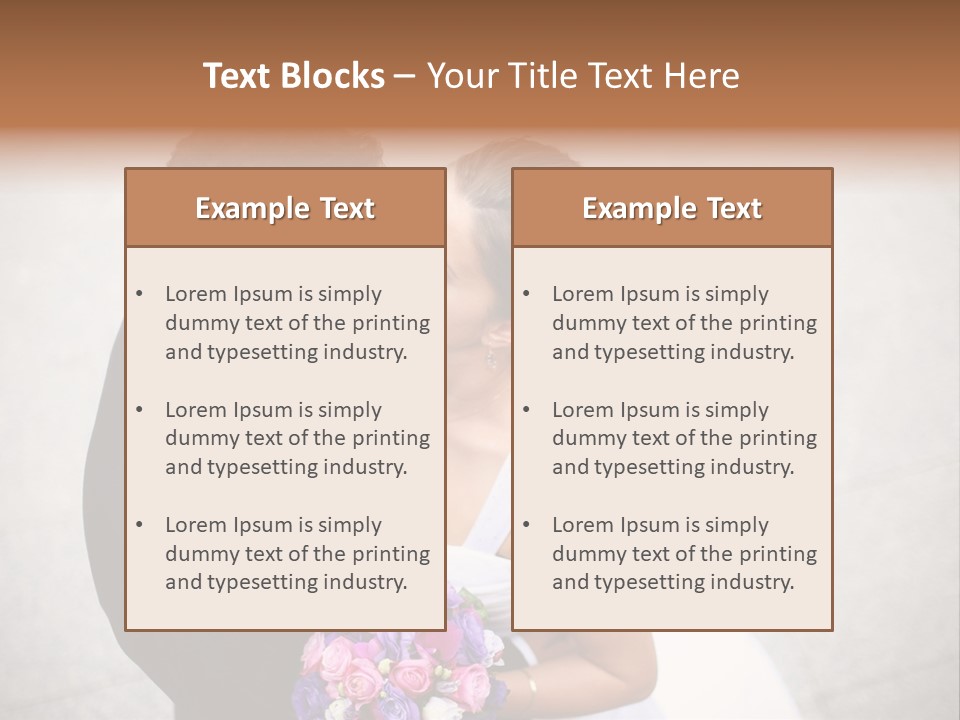 Face Male Inlove PowerPoint Template