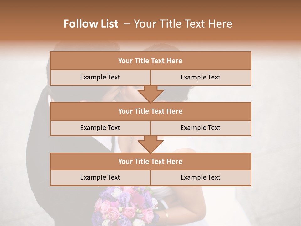 Face Male Inlove PowerPoint Template