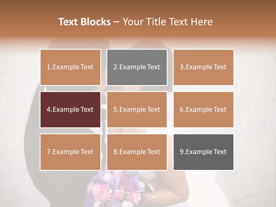 Face Male Inlove PowerPoint Template