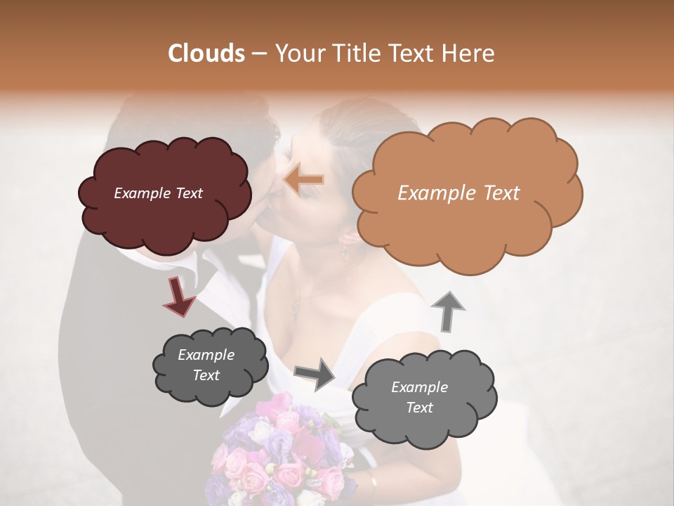 Face Male Inlove PowerPoint Template