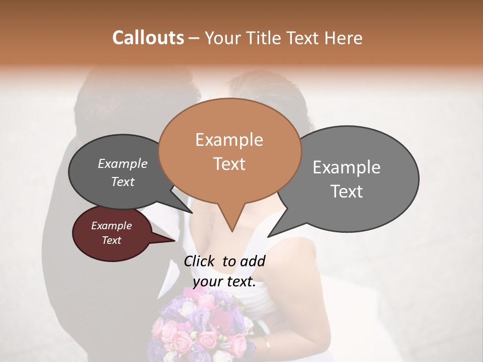 Face Male Inlove PowerPoint Template