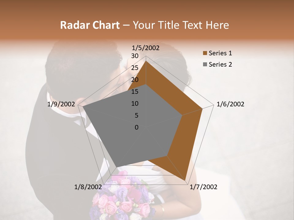 Face Male Inlove PowerPoint Template