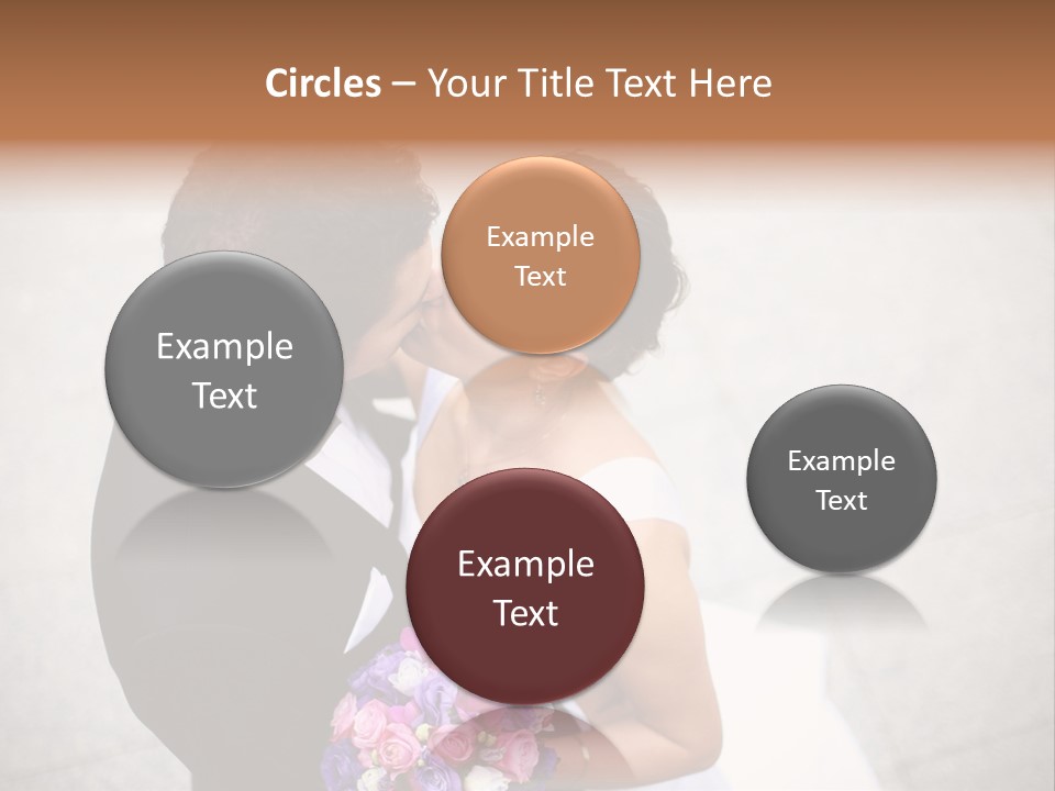 Face Male Inlove PowerPoint Template