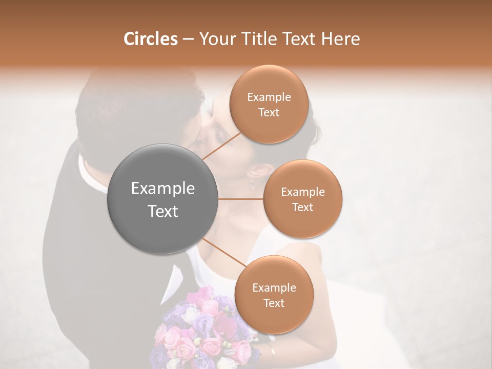 Face Male Inlove PowerPoint Template