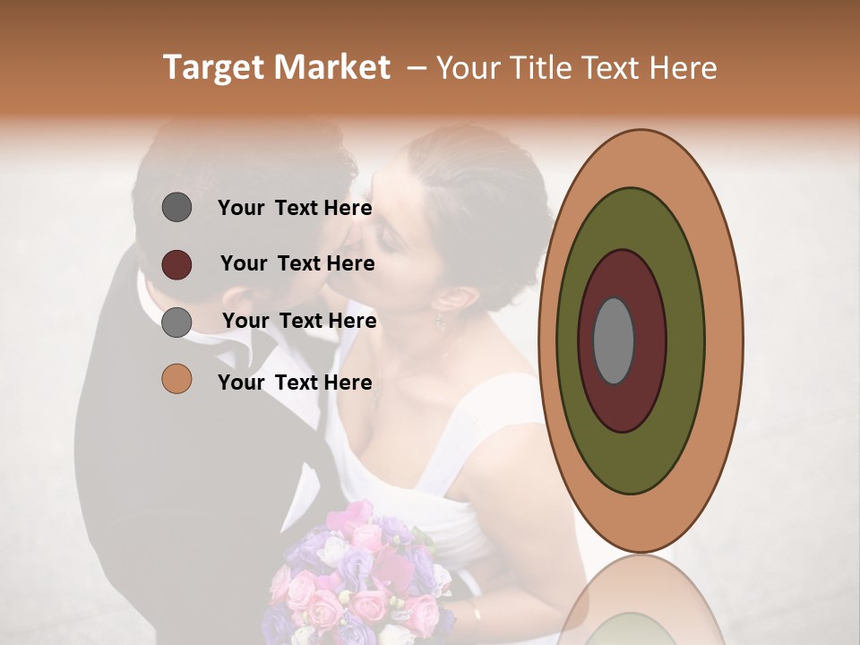 Face Male Inlove PowerPoint Template