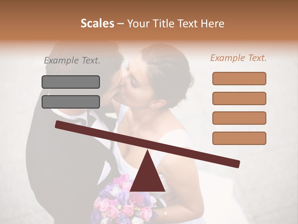 Face Male Inlove PowerPoint Template