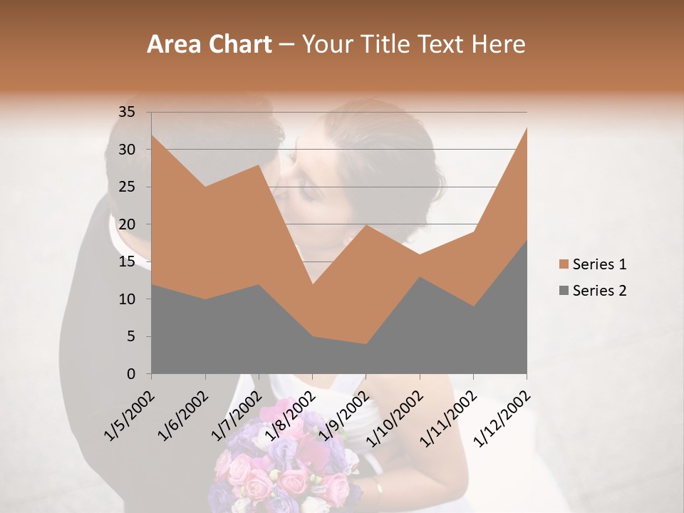 Face Male Inlove PowerPoint Template