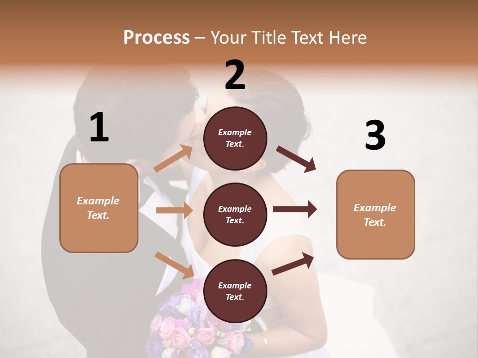 Face Male Inlove PowerPoint Template