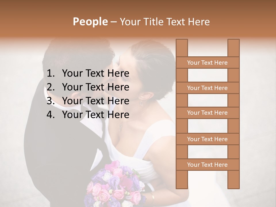 Face Male Inlove PowerPoint Template