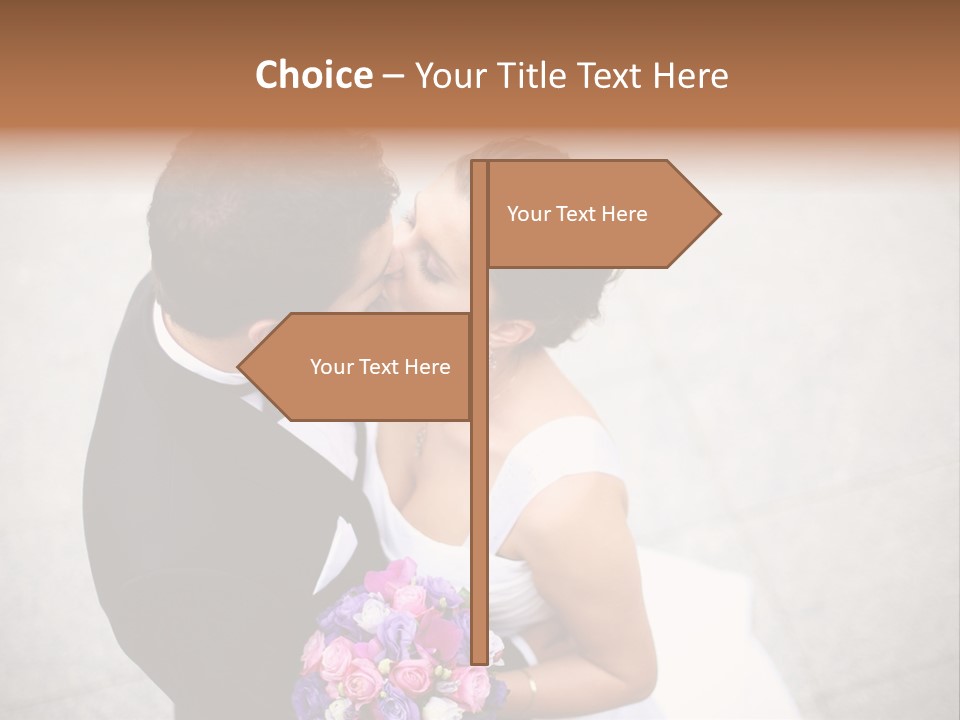 Face Male Inlove PowerPoint Template