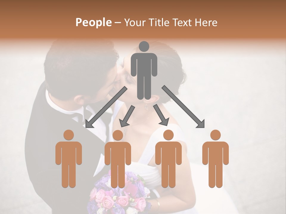 Face Male Inlove PowerPoint Template