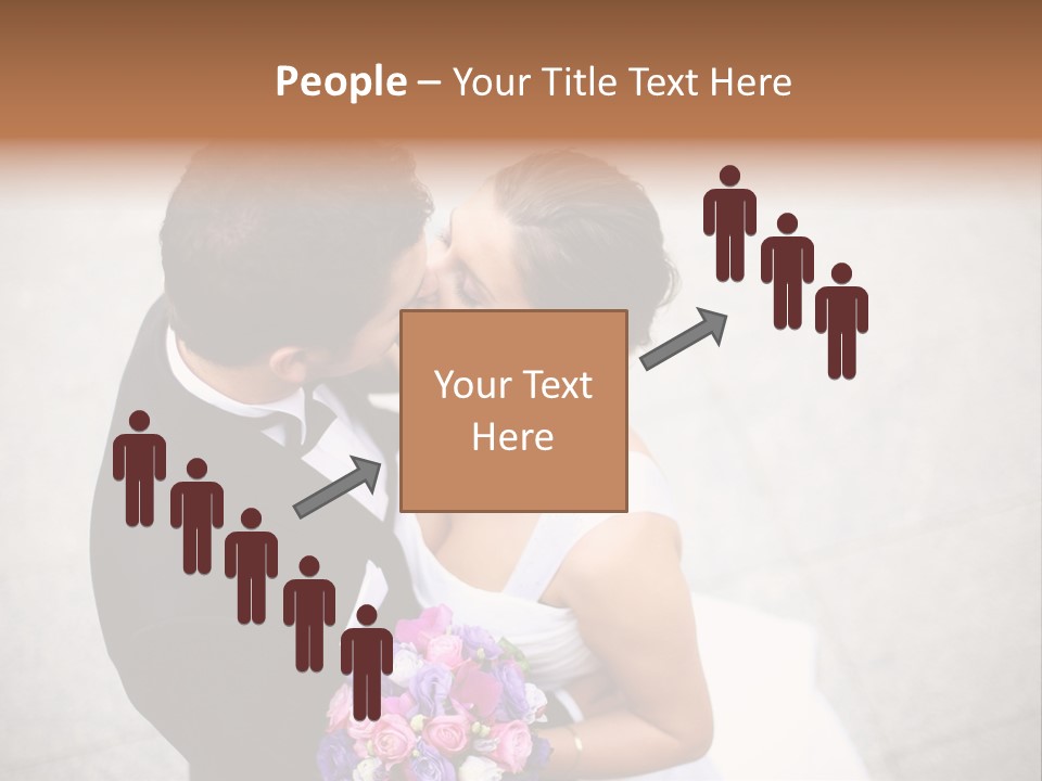 Face Male Inlove PowerPoint Template
