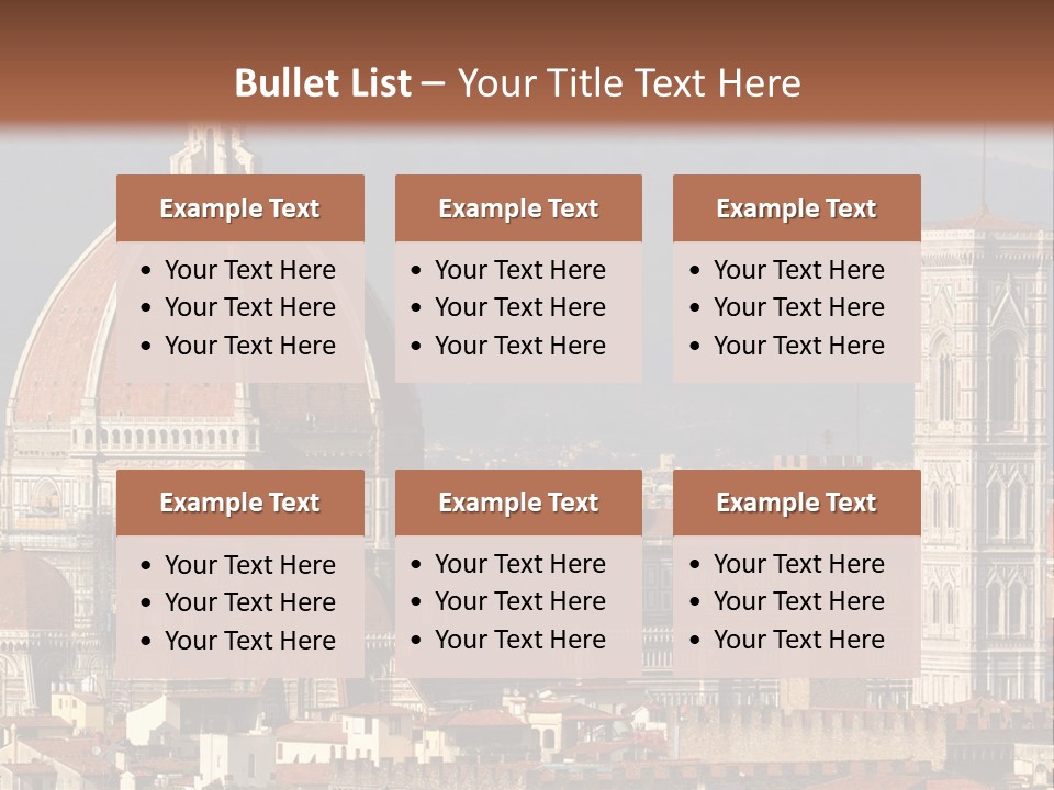 Dome Santa Italia PowerPoint Template