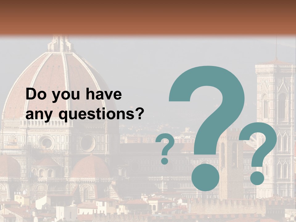 Dome Santa Italia PowerPoint Template