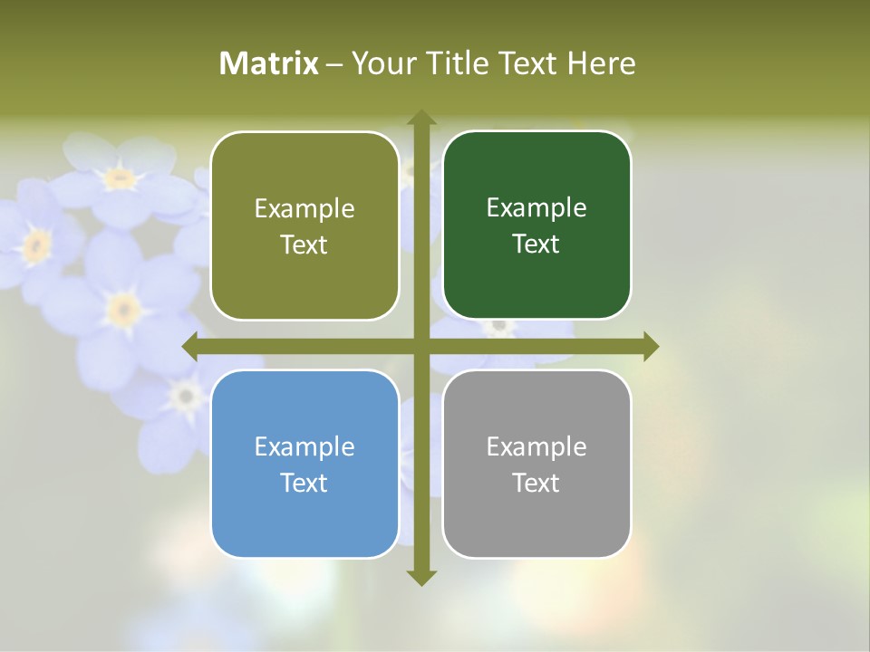 Beauty Spring Green PowerPoint Template