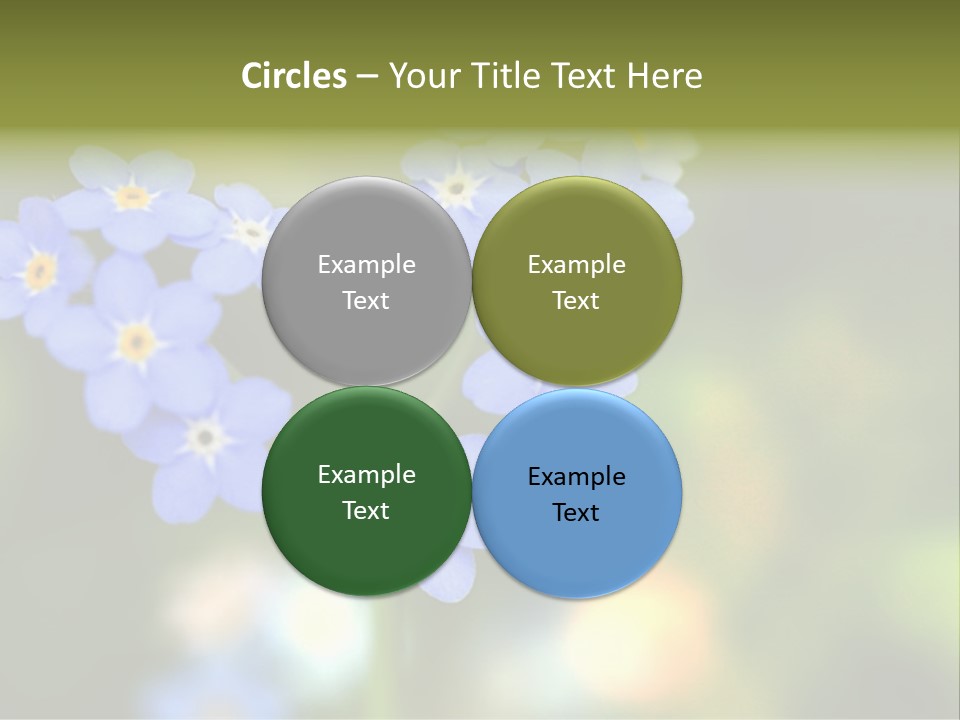 Beauty Spring Green PowerPoint Template