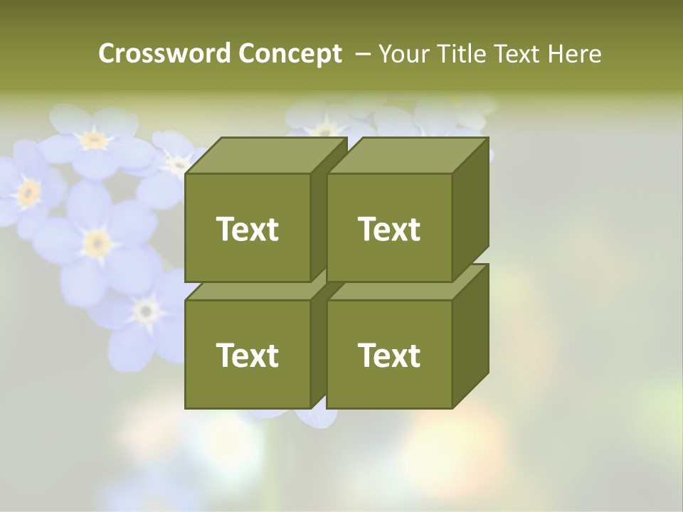 Beauty Spring Green PowerPoint Template