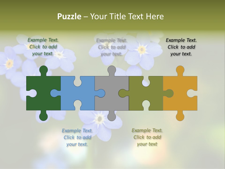 Beauty Spring Green PowerPoint Template