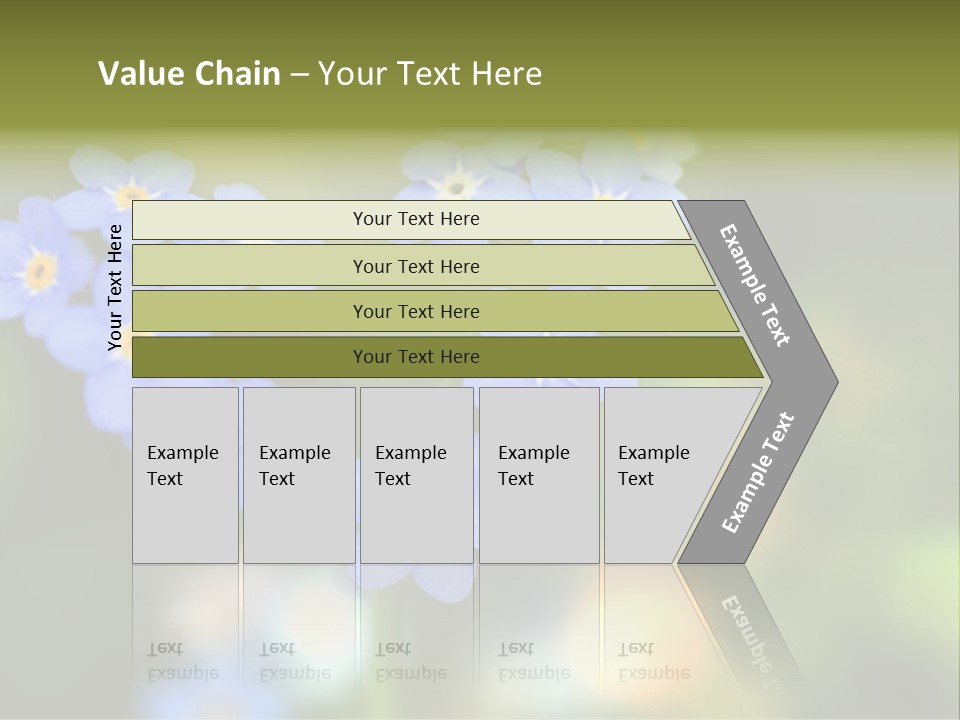 Beauty Spring Green PowerPoint Template