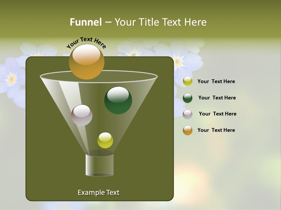 Beauty Spring Green PowerPoint Template