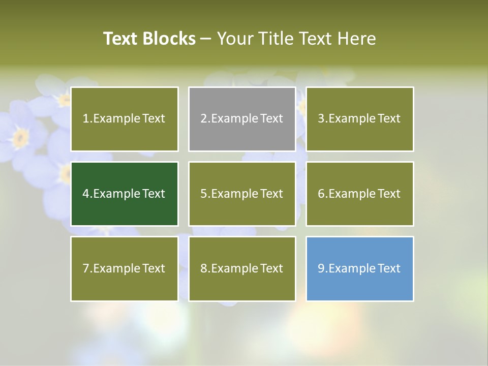 Beauty Spring Green PowerPoint Template