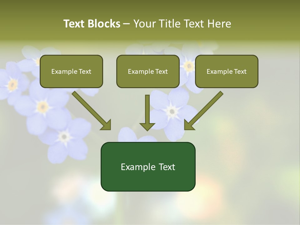 Beauty Spring Green PowerPoint Template