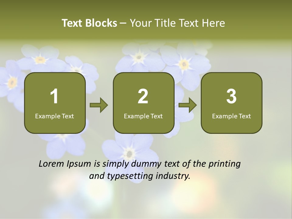 Beauty Spring Green PowerPoint Template