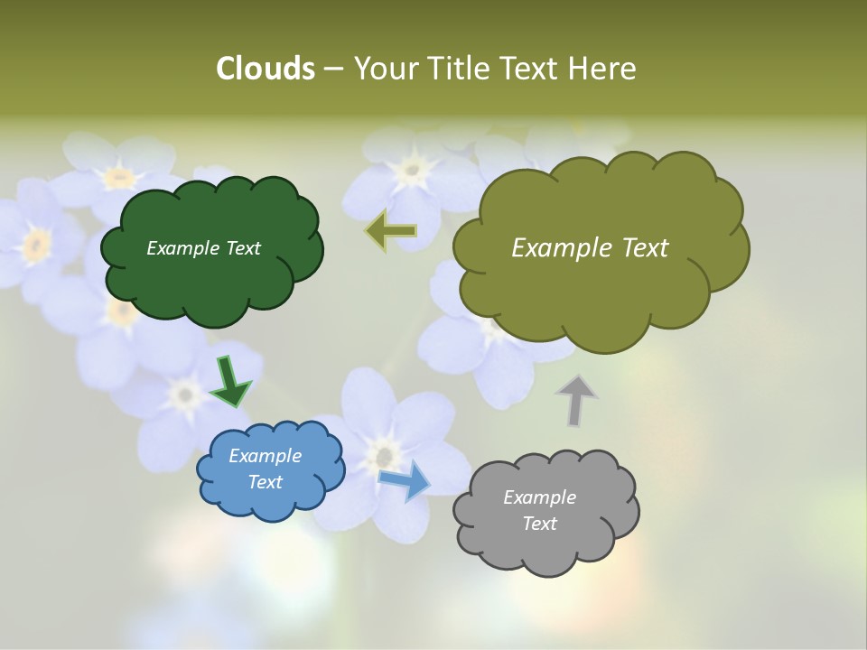 Beauty Spring Green PowerPoint Template