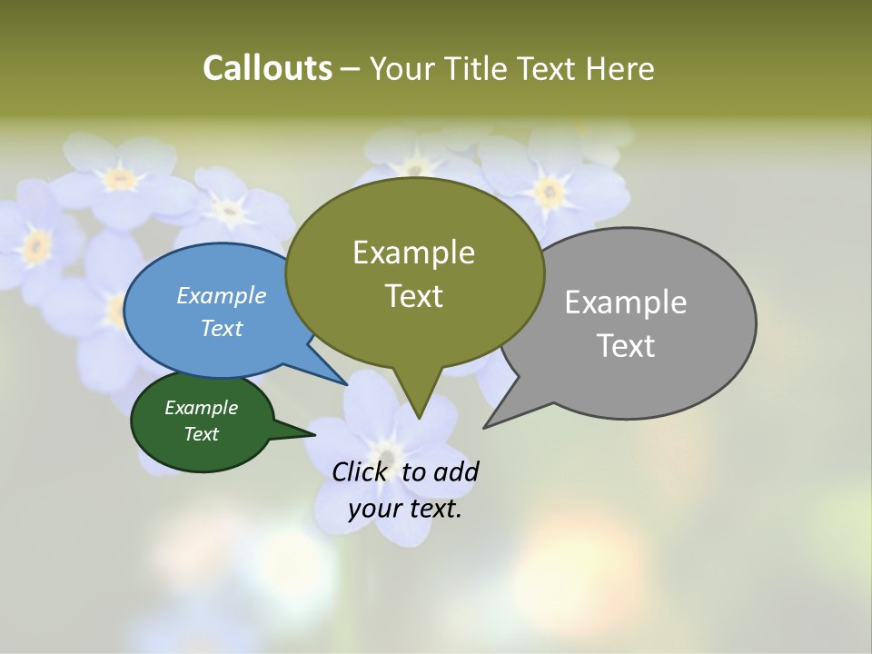Beauty Spring Green PowerPoint Template