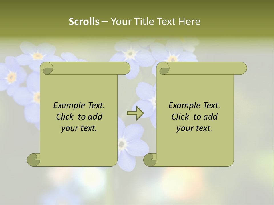 Beauty Spring Green PowerPoint Template