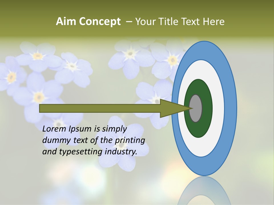 Beauty Spring Green PowerPoint Template