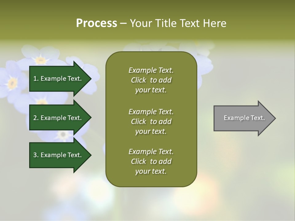 Beauty Spring Green PowerPoint Template
