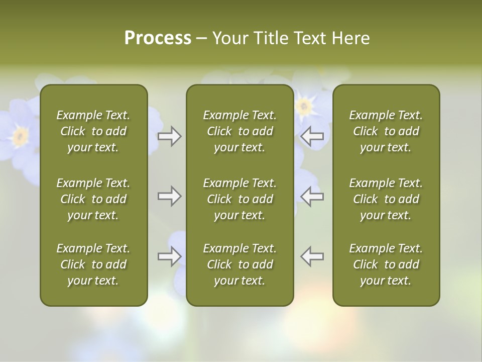Beauty Spring Green PowerPoint Template