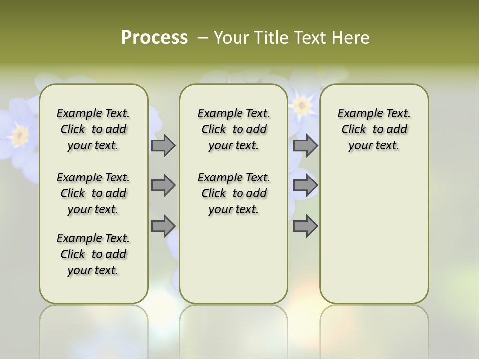 Beauty Spring Green PowerPoint Template