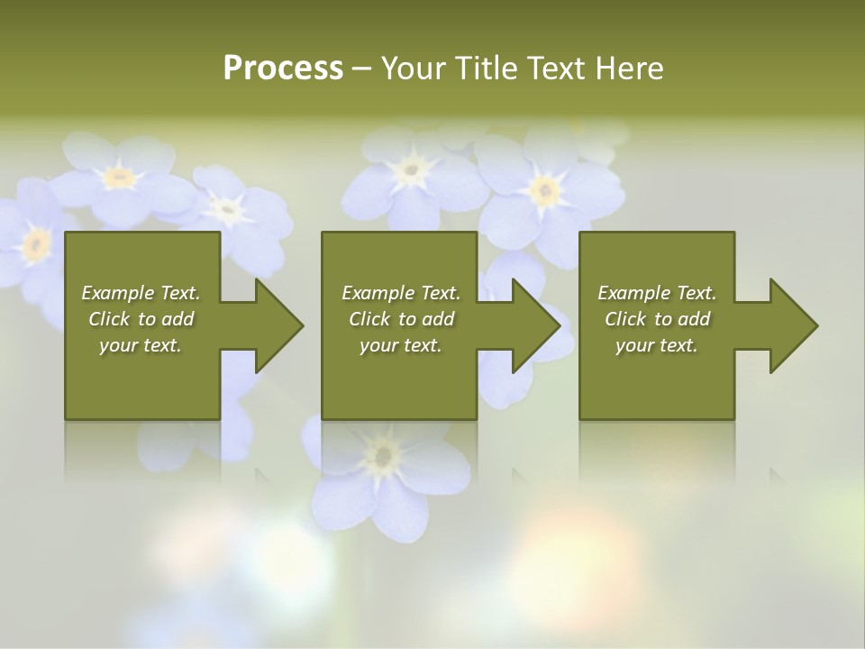 Beauty Spring Green PowerPoint Template