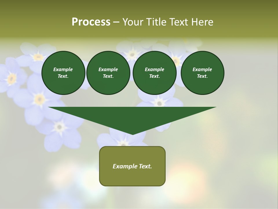 Beauty Spring Green PowerPoint Template