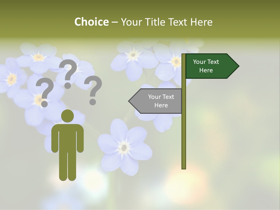 Beauty Spring Green PowerPoint Template