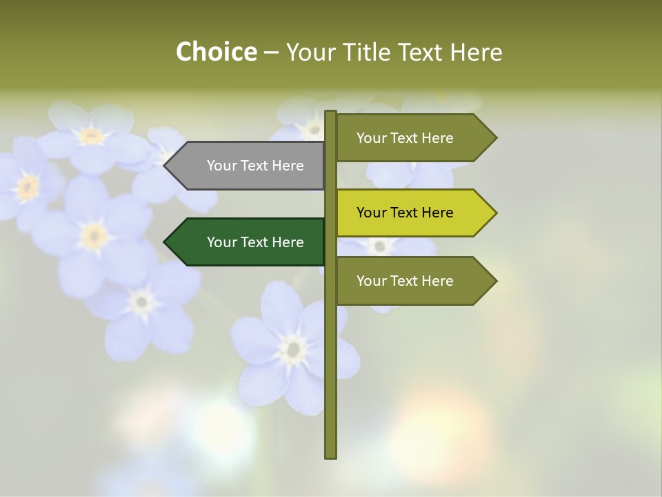 Beauty Spring Green PowerPoint Template