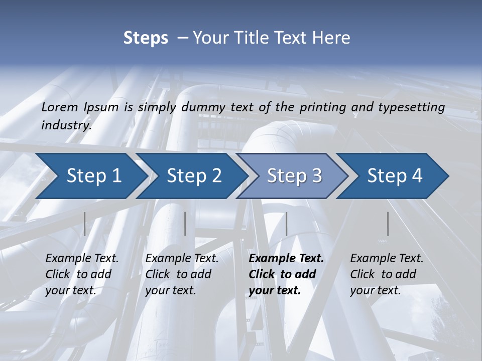 Science Modern Fuel PowerPoint Template
