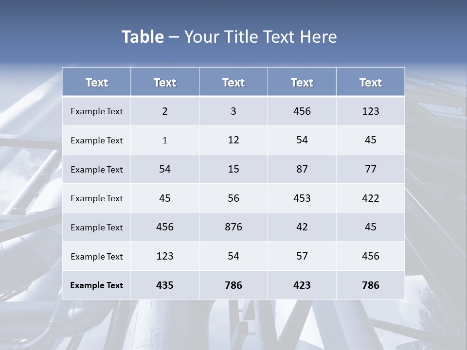 Science Modern Fuel PowerPoint Template