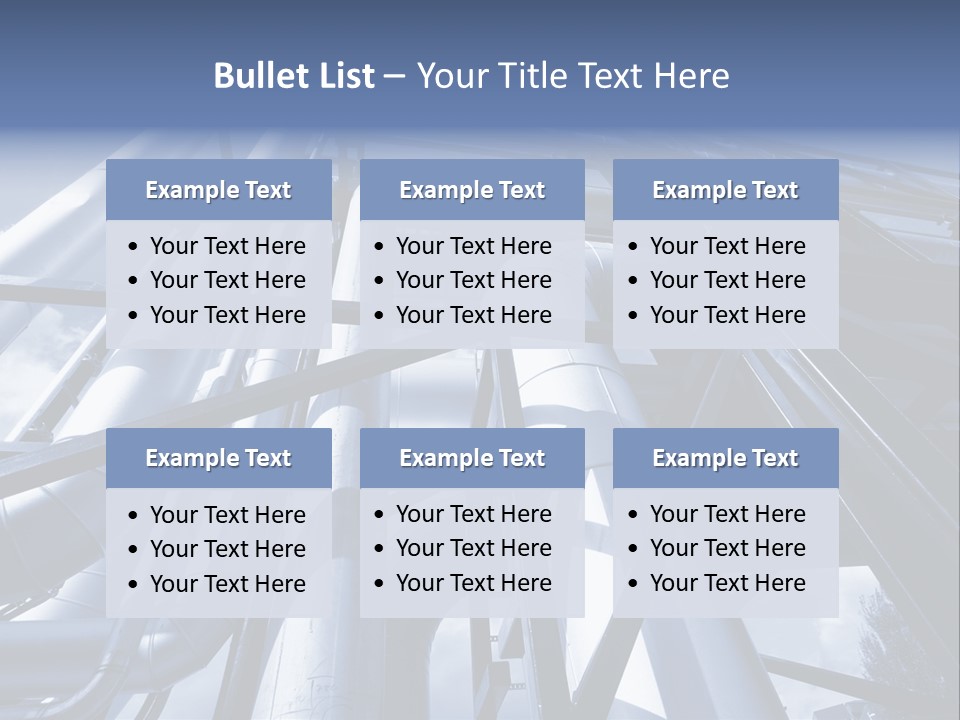 Science Modern Fuel PowerPoint Template