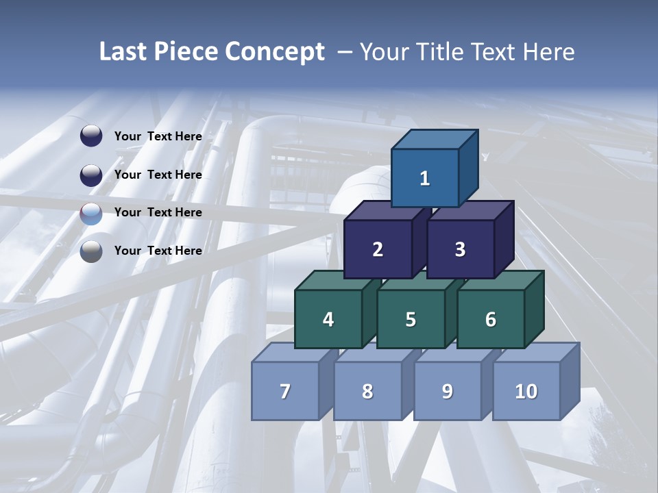 Science Modern Fuel PowerPoint Template