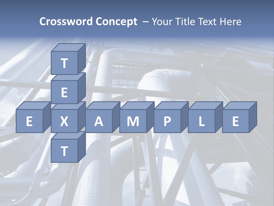 Science Modern Fuel PowerPoint Template
