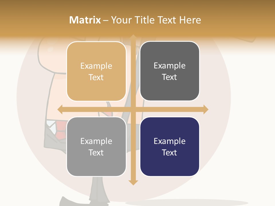 Rage Illustration Destruction PowerPoint Template