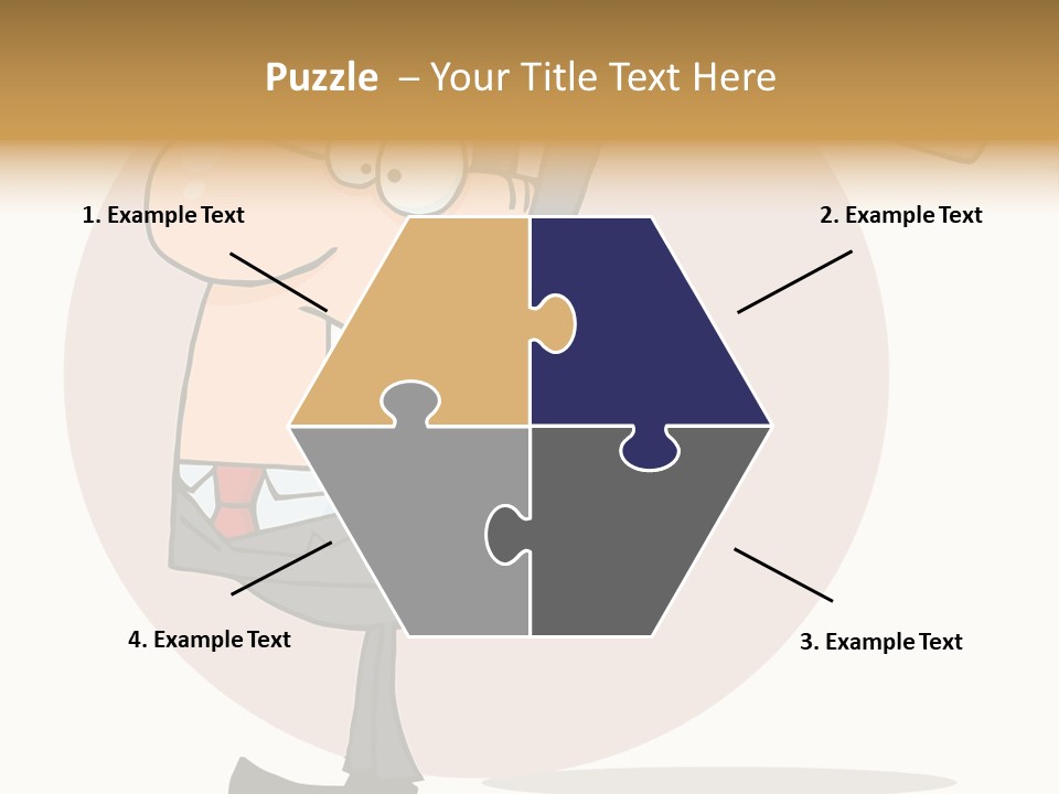 Rage Illustration Destruction PowerPoint Template