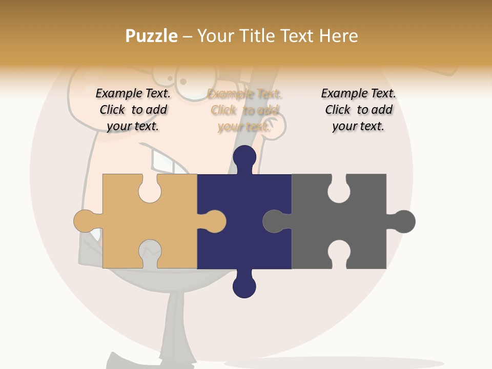 Rage Illustration Destruction PowerPoint Template