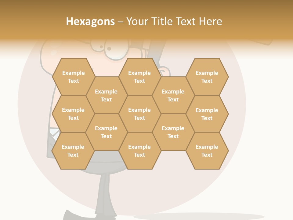 Rage Illustration Destruction PowerPoint Template