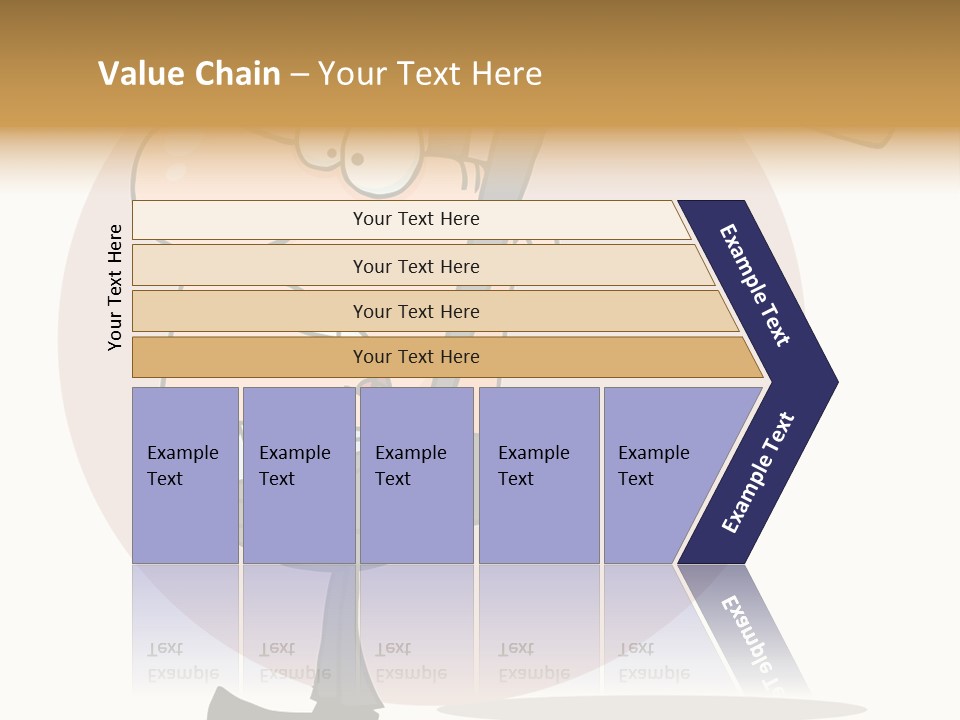 Rage Illustration Destruction PowerPoint Template