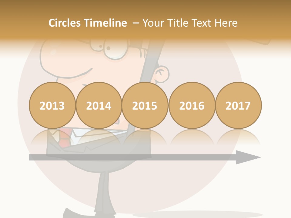 Rage Illustration Destruction PowerPoint Template