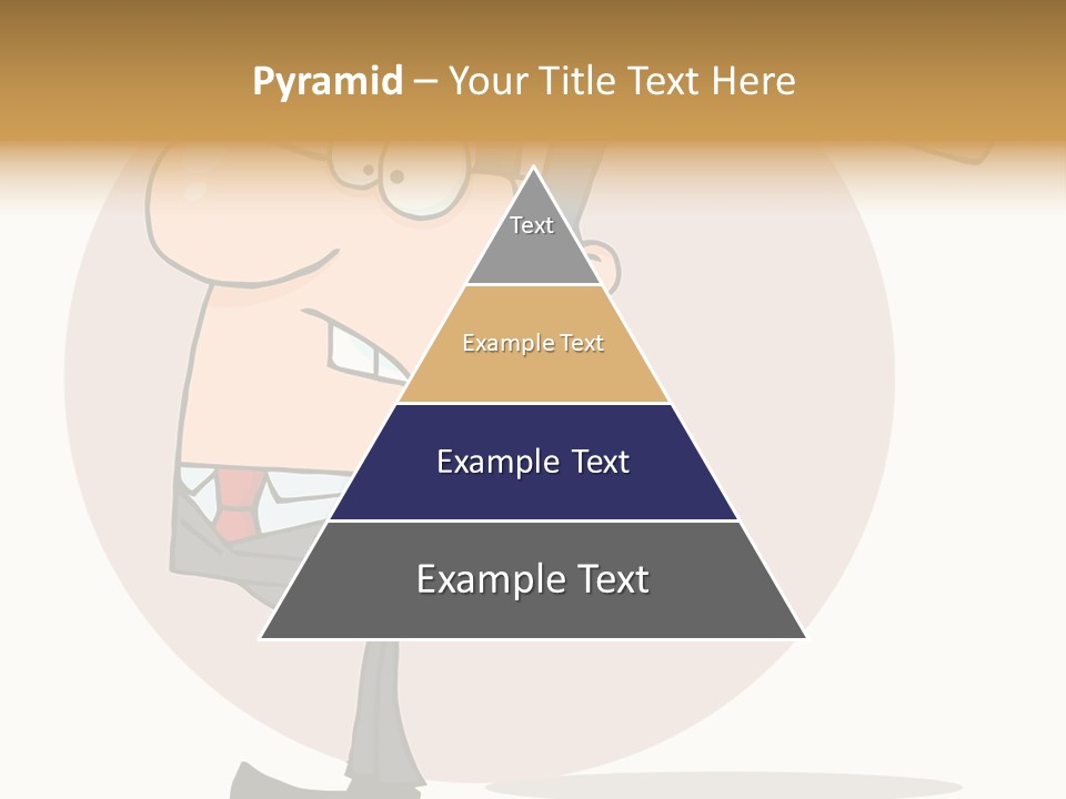 Rage Illustration Destruction PowerPoint Template